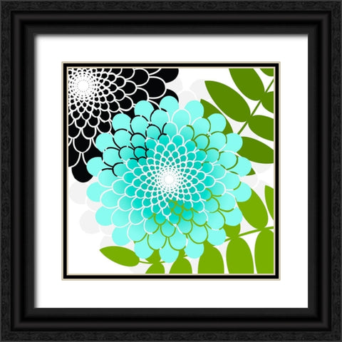 Rain Forest III Black Ornate Wood Framed Art Print with Double Matting by Lavoie, Tina