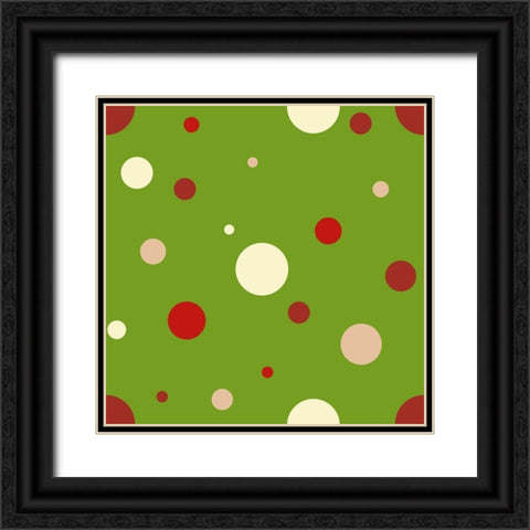 Beautiful Christmas III Black Ornate Wood Framed Art Print with Double Matting by Lavoie, Tina