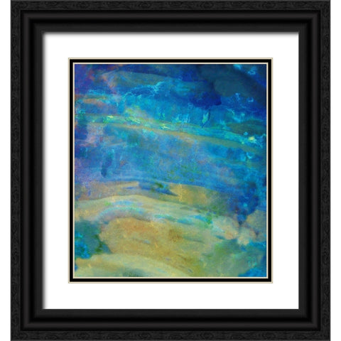 Sunrise Opal Black Ornate Wood Framed Art Print with Double Matting by Lavoie, Tina