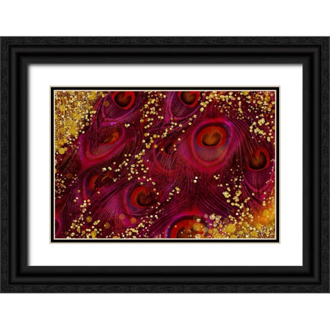 Buried Treasure II Black Ornate Wood Framed Art Print with Double Matting by Lavoie, Tina
