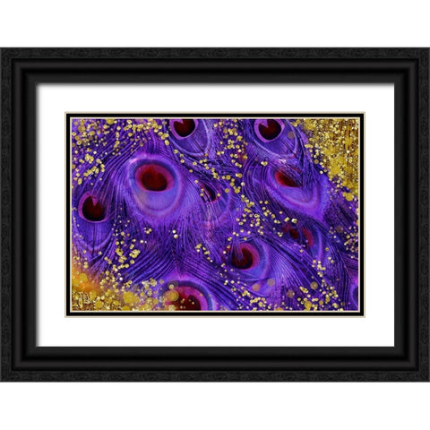 Buried Treasure III Black Ornate Wood Framed Art Print with Double Matting by Lavoie, Tina