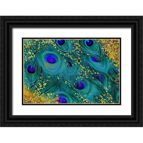 Buried Treasure IV Black Ornate Wood Framed Art Print with Double Matting by Lavoie, Tina