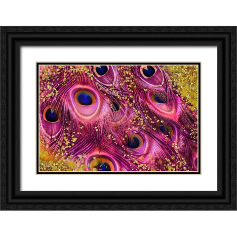 Buried Treasure V Black Ornate Wood Framed Art Print with Double Matting by Lavoie, Tina