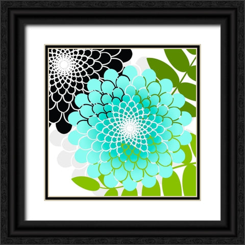 Rainforest Black Ornate Wood Framed Art Print with Double Matting by Lavoie, Tina