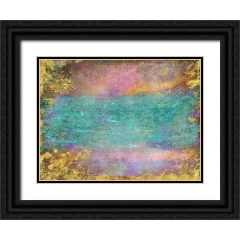 Sunset, Barbados Black Ornate Wood Framed Art Print with Double Matting by Lavoie, Tina
