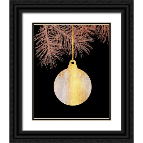 Park Avenue Ornament Black Ornate Wood Framed Art Print with Double Matting by Lavoie, Tina