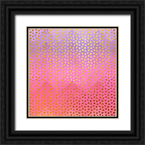 Geometry I Black Ornate Wood Framed Art Print with Double Matting by Lavoie, Tina