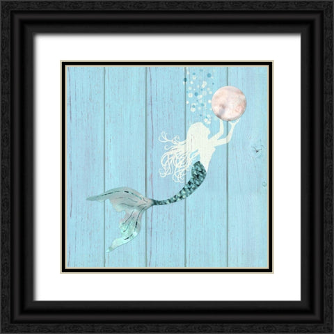 Gathering Pearls II Black Ornate Wood Framed Art Print with Double Matting by Lavoie, Tina