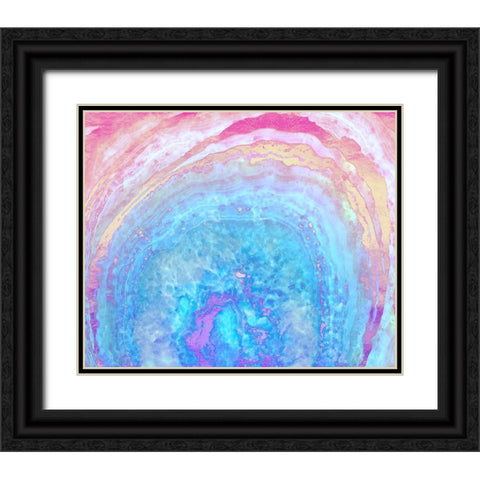 Into the ether Black Ornate Wood Framed Art Print with Double Matting by Lavoie, Tina