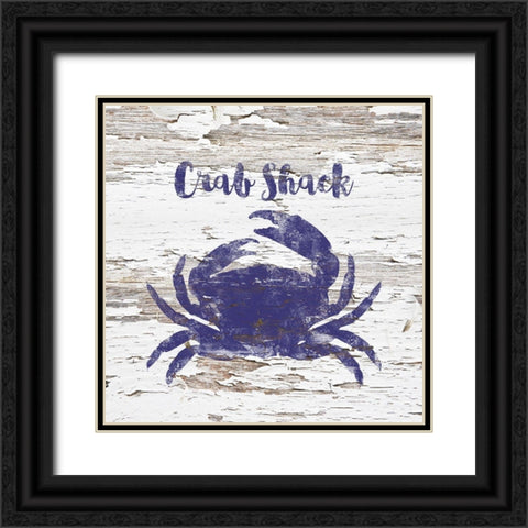 Crab Shack Black Ornate Wood Framed Art Print with Double Matting by Lavoie, Tina