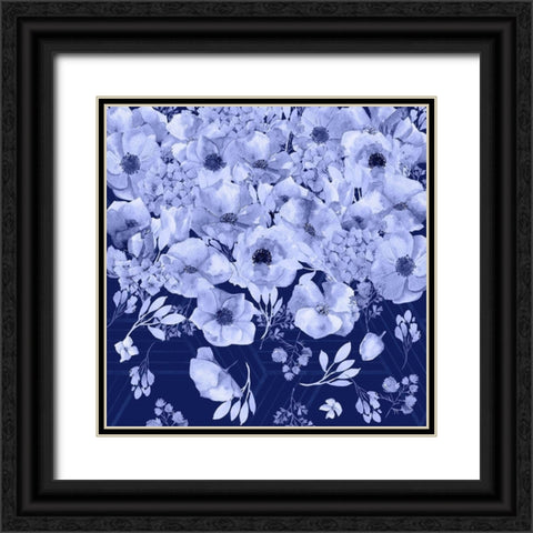 The Blues Black Ornate Wood Framed Art Print with Double Matting by Lavoie, Tina