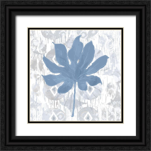 Boho Aralia Black Ornate Wood Framed Art Print with Double Matting by Lavoie, Tina