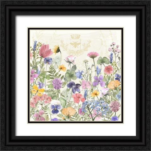 Miel dete Black Ornate Wood Framed Art Print with Double Matting by Lavoie, Tina