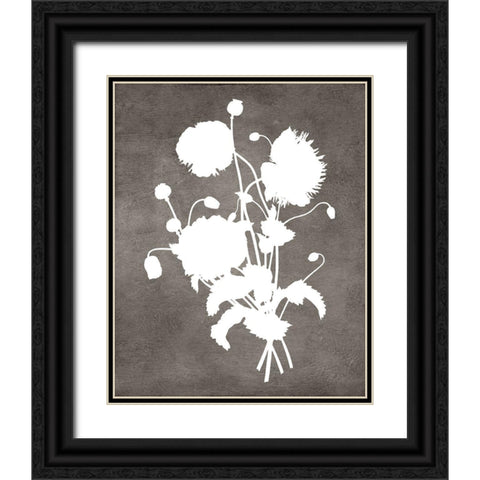 Spirit Poppy III Black Ornate Wood Framed Art Print with Double Matting by Lavoie, Tina