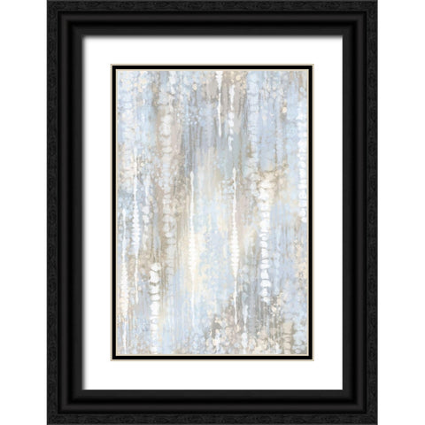Pastel Boho Abstract I Black Ornate Wood Framed Art Print with Double Matting by Lavoie, Tina