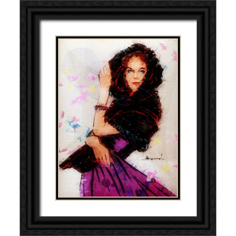 Something In The Way Black Ornate Wood Framed Art Print with Double Matting by TMBorenstein