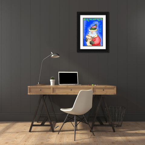 Making A List Black Ornate Wood Framed Art Print with Double Matting by Wade, Valarie