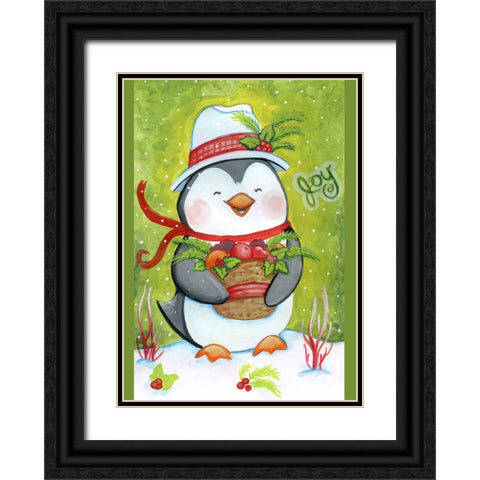 Plenty to Share Black Ornate Wood Framed Art Print with Double Matting by Wade, Valarie