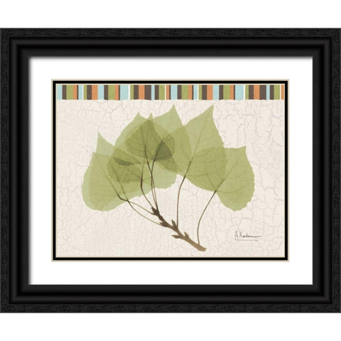 Trimmed Aspen Black Ornate Wood Framed Art Print with Double Matting by Koetsier, Albert