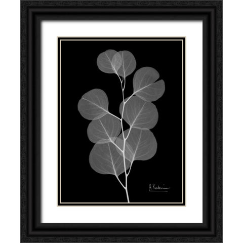 Eucalyptus E196 Black Ornate Wood Framed Art Print with Double Matting by Koetsier, Albert