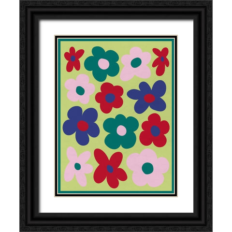 Be Good 1 Black Ornate Wood Framed Art Print with Double Matting by Bailey, Ann