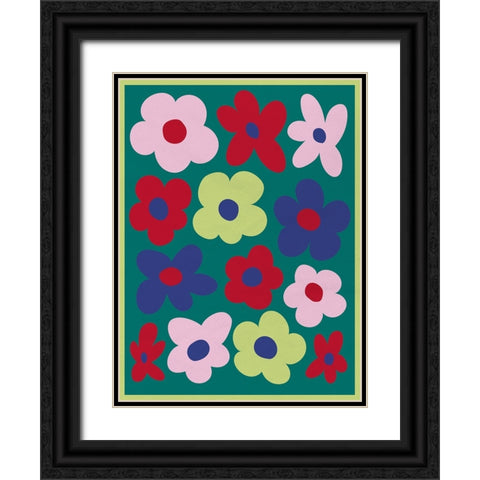 Be Good 3 Black Ornate Wood Framed Art Print with Double Matting by Bailey, Ann