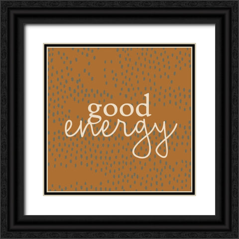 Good Energy Black Ornate Wood Framed Art Print with Double Matting by Bailey, Ann