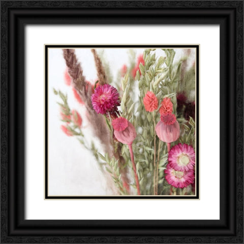 Spring Fling Black Ornate Wood Framed Art Print with Double Matting by Bailey, Ann