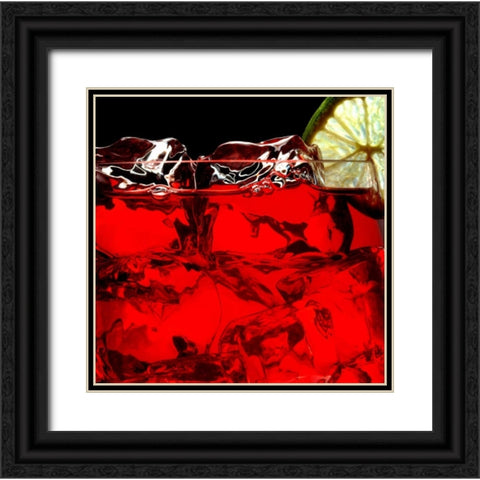 Dubonne Red Black Ornate Wood Framed Art Print with Double Matting by Seidman, Barry