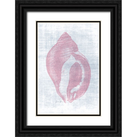 Beautiful Shells 2 Black Ornate Wood Framed Art Print with Double Matting by Brown, Denise