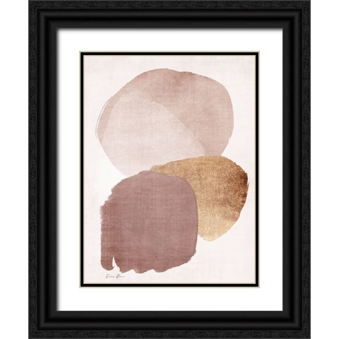 Organic Textures 2 Black Ornate Wood Framed Art Print with Double Matting by Brown, Denise