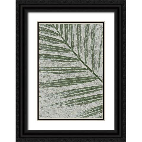 Floral Bliss 2 Black Ornate Wood Framed Art Print with Double Matting by Brown, Denise