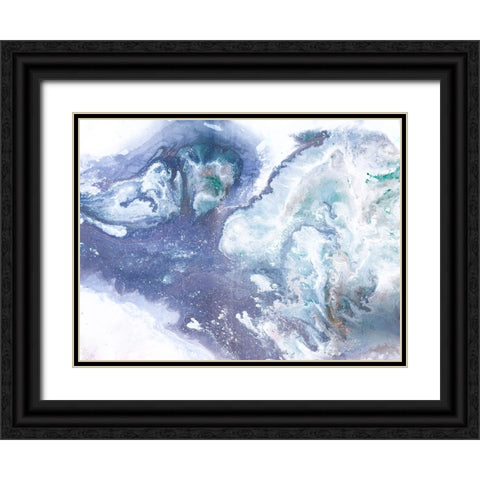 Lilac By Grace Black Ornate Wood Framed Art Print with Double Matting by Brown, Denise