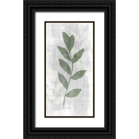Stem in Nature 1 Black Ornate Wood Framed Art Print with Double Matting by Brown, Denise
