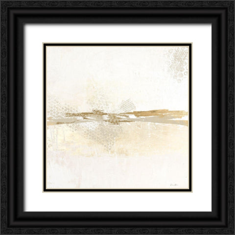 Courageous Black Ornate Wood Framed Art Print with Double Matting by Brown, Denise