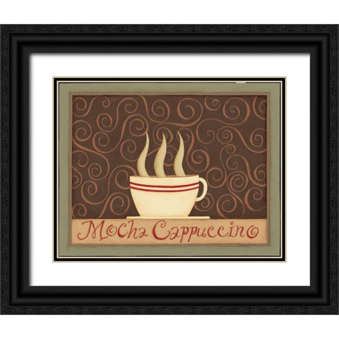 Moch Black Ornate Wood Framed Art Print with Double Matting by DiPaolo, Dan