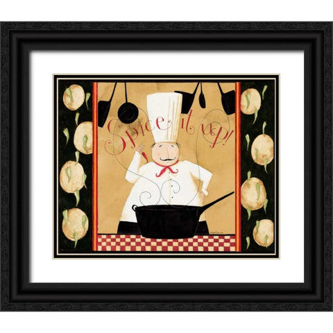 Spices 2 Black Ornate Wood Framed Art Print with Double Matting by DiPaolo, Dan