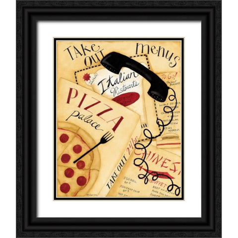 Order In Black Ornate Wood Framed Art Print with Double Matting by DiPaolo, Dan