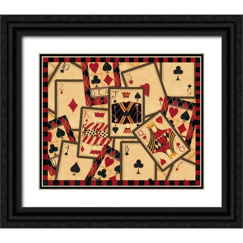 All Of A kind Black Ornate Wood Framed Art Print with Double Matting by DiPaolo, Dan