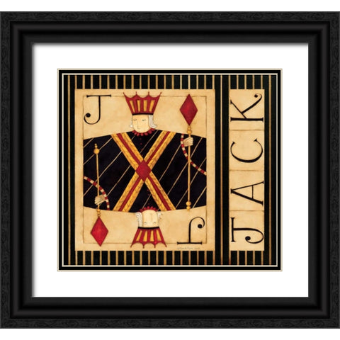 Jack Black Ornate Wood Framed Art Print with Double Matting by DiPaolo, Dan