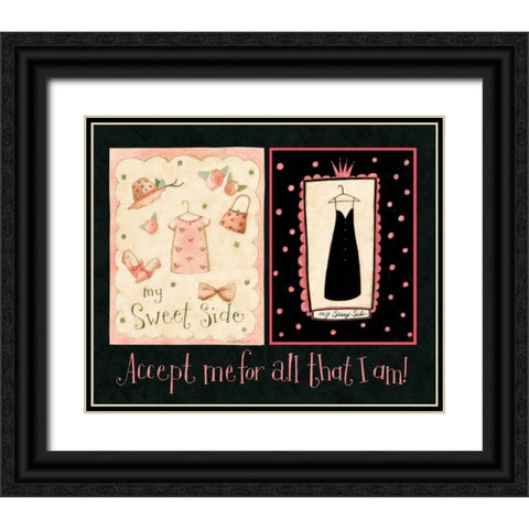 Clothes Black Ornate Wood Framed Art Print with Double Matting by DiPaolo, Dan