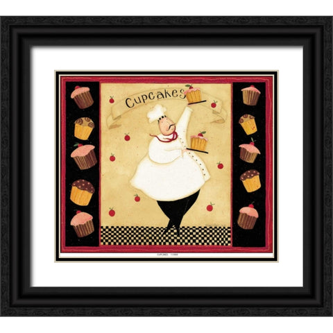 Sweet All Over Black Ornate Wood Framed Art Print with Double Matting by DiPaolo, Dan