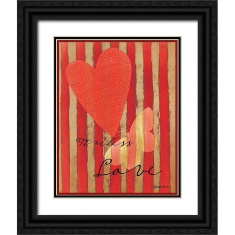 Timeless Love 2 Black Ornate Wood Framed Art Print with Double Matting by DiPaolo, Dan