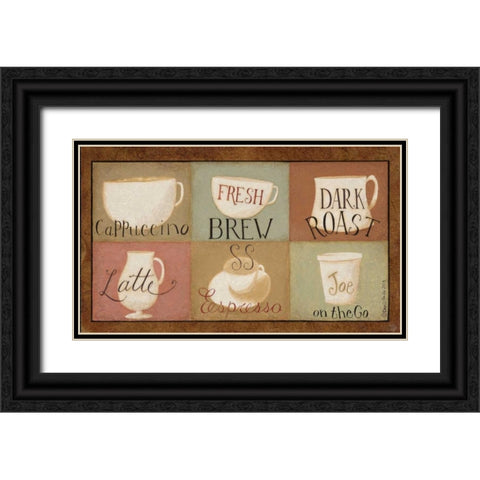 Must Be Tea Black Ornate Wood Framed Art Print with Double Matting by DiPaolo, Dan