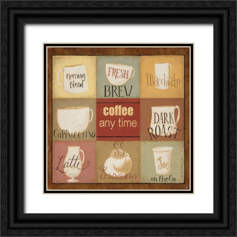 Brew Combinations Black Ornate Wood Framed Art Print with Double Matting by DiPaolo, Dan