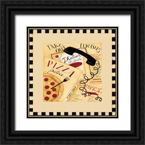 Reservation Black Ornate Wood Framed Art Print with Double Matting by DiPaolo, Dan
