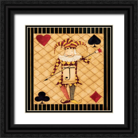 What a Joker Black Ornate Wood Framed Art Print with Double Matting by DiPaolo, Dan