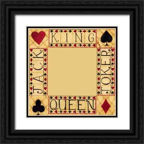 Four Corners Black Ornate Wood Framed Art Print with Double Matting by DiPaolo, Dan