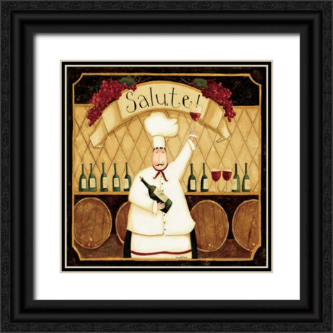 Wine In Hand Black Ornate Wood Framed Art Print with Double Matting by DiPaolo, Dan