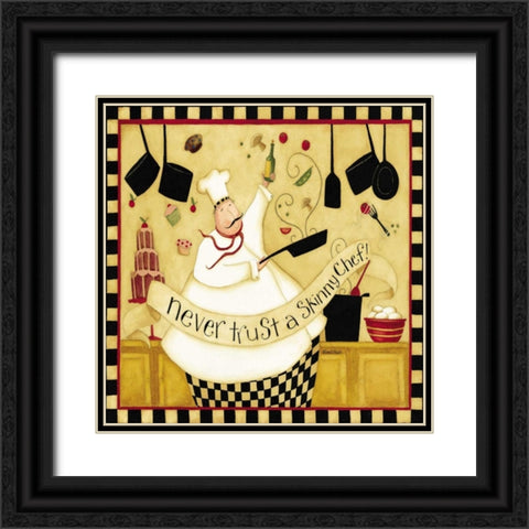 Pots And Pans Black Ornate Wood Framed Art Print with Double Matting by DiPaolo, Dan